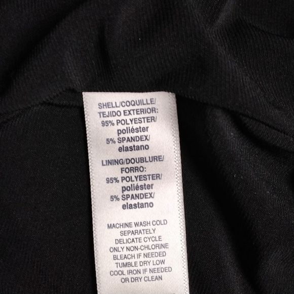 Rafaella Skirt Black White Abstract Print Stretch Pencil Sz M Career Slinky - Picture 5 of 7